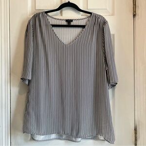 Dress strip blouse